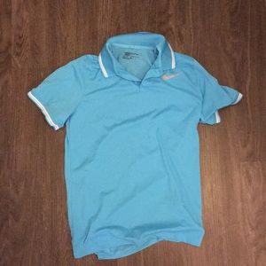 Blue Nike Golf Shirt